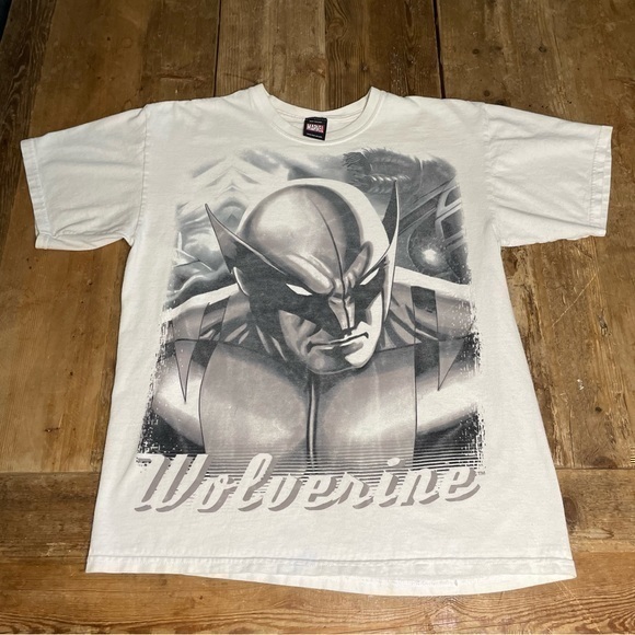 Marvel Other - Marvel Mad Engine Wolverine T-Shirt Front AOP All Over Print
